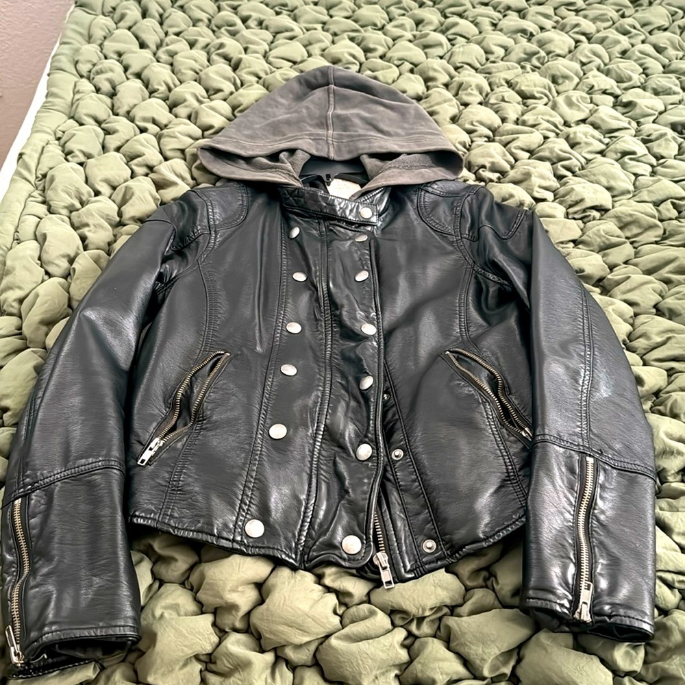Free People Leather Jacket